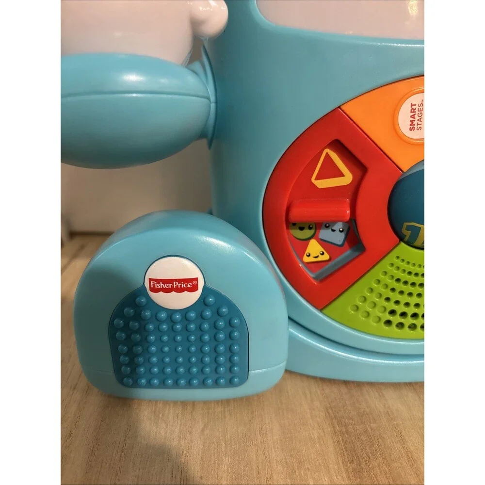 BIG Fisher-Price Dance & Groove Rockit Interactive Learning Toy yeti Recorder